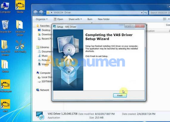 VAS6154 ODIS 4.23 driver for VW Audi Skoda WIN7 free download and install-2